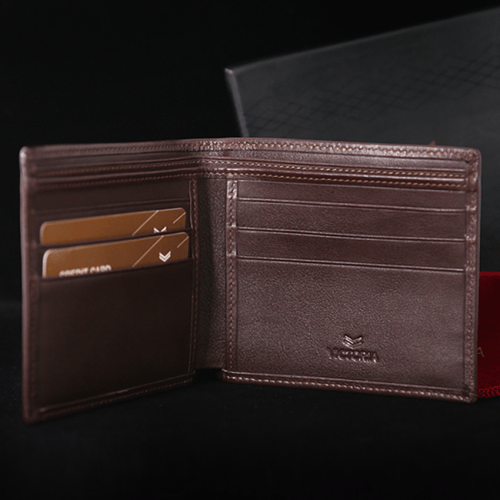 محفظه رجالي جلد طبيعي ماركه فكتوريا