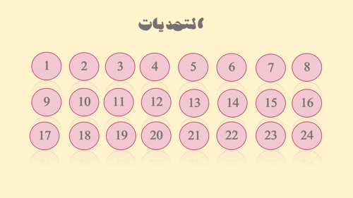 تحدي أو سؤال