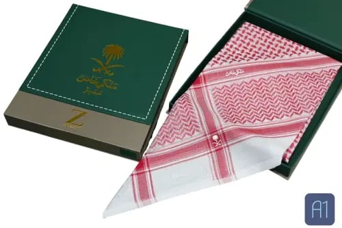شماغ احمر فاتح ملكي C7 اصدار 2026