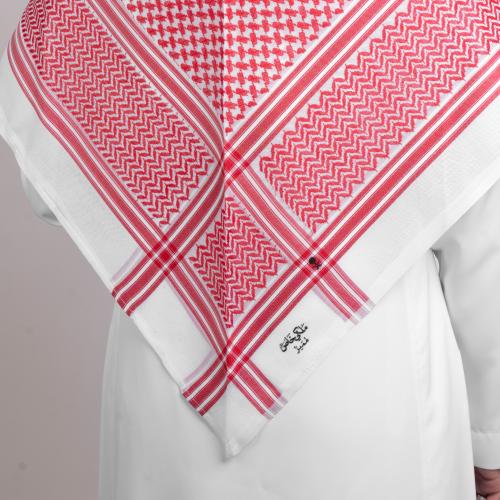 شماغ احمر وسط ملكي مميز اصدار 2026 B6