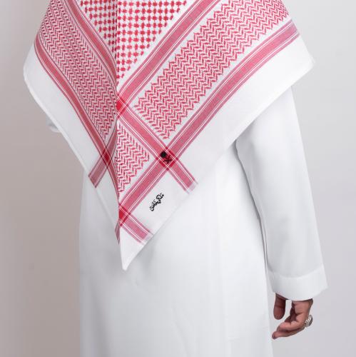 شماغ احمر فاتح ملكي نص شلاش اصدار 2026