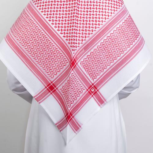 شماغ احمر فاتح بنتل موديل H613 اصدار 2026