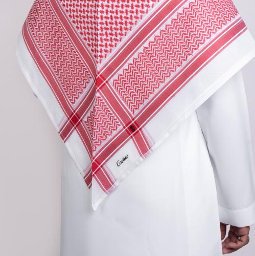 شماغ احمر فاتح كارتير كلاسيك اصدار 2026