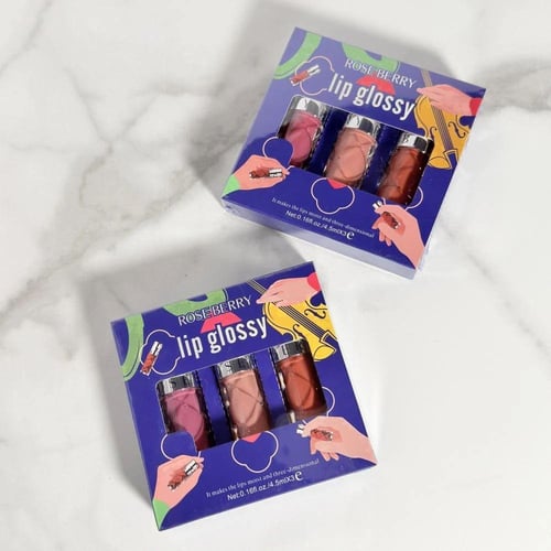 طقم قلوس بديل سيفورا روز بيري 3 قطع