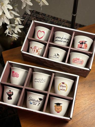 فناجيل القهوه السعوديه ..12 فنجال