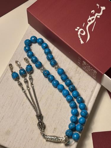 سبحه عقيق 33 خرزه ناعمه