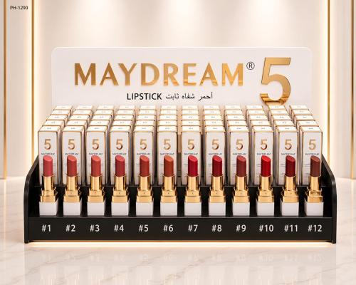 مجموعة أحمر الشفاه الثابت من MAYDREAM® (12 لوناً س...