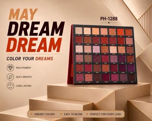 ظل عيون باليت 42 لون MAYDREAM PH-1288 دفتر الألوان...