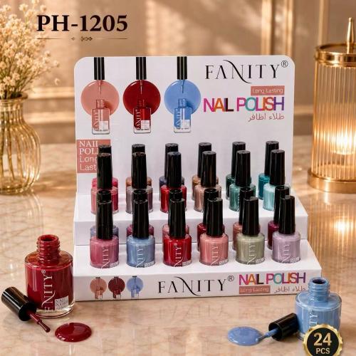 مجموعة طلاء اظافر ملون فخمة 24 حبة FANITY PH-1205