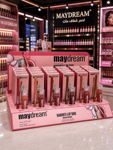 طقم الشفاه ثنائي الأبعاد MAYDREAM Habibti Lip Duo...