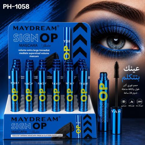ماسكارا من Maydream تمنح رموشك حجماً ضخماً وفورياً...
