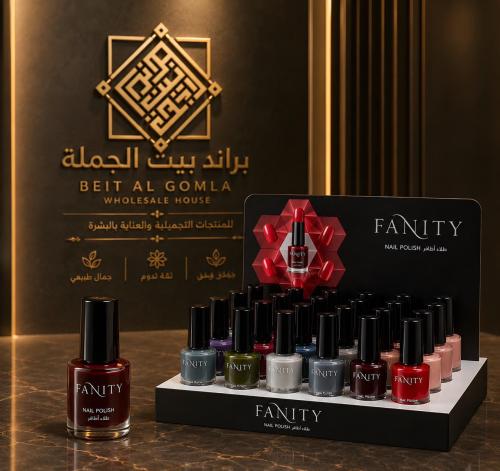 طلاء اظافر ملون فخمة 24 حبة FANITY رقم 166