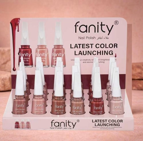 طلاء اظافر لحمي فخمة 24 حبة FANITY PH-1376