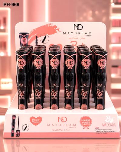 ماسكارا البرتقالي MAYDREAM 2in1 – للرموش الأكثر كث...