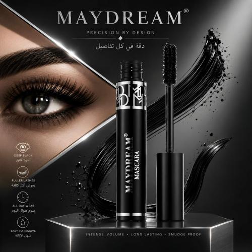 مسكارا مايدريم (MAYDREAM) لتكثيف وتطويل الرموش - 1...