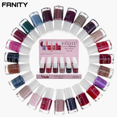 مجموعة طلاء اظافر ملون فخمة 24 حبة FANITY PH-1013