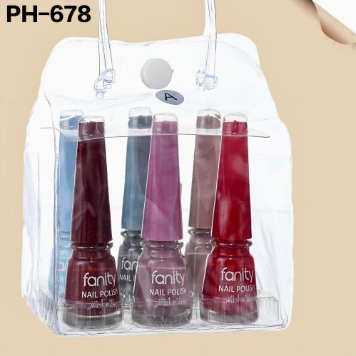 طلاء اظافر ميني كيس 6 حبات FANITY PH-678