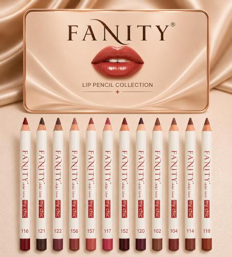 مجموعة محددات الشفاه "ماي شيك" من فانيتي | FANITY...