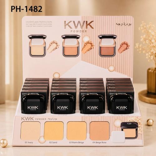 بودرة مضغوطة KWK Weightless Perfection (استخدام جا...