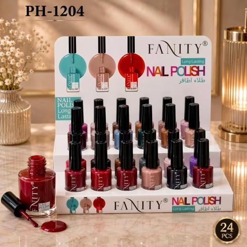 مجموعة طلاء اظافر ملون فخمة 24 حبة FANITY PH-1204