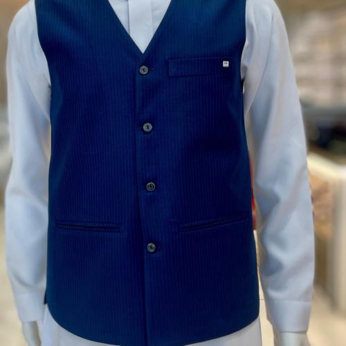 سديريه رجالي رسمي كحلي -وجه واحد