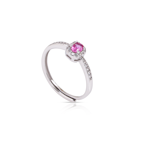 خاتم حجر زركون الوان متعددة