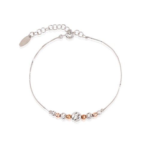 اسورة فضة احجار دوريكا فضي وروزجولد