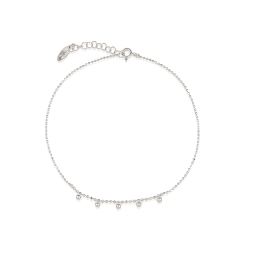 خلخال دوريكا فضية صغيرة