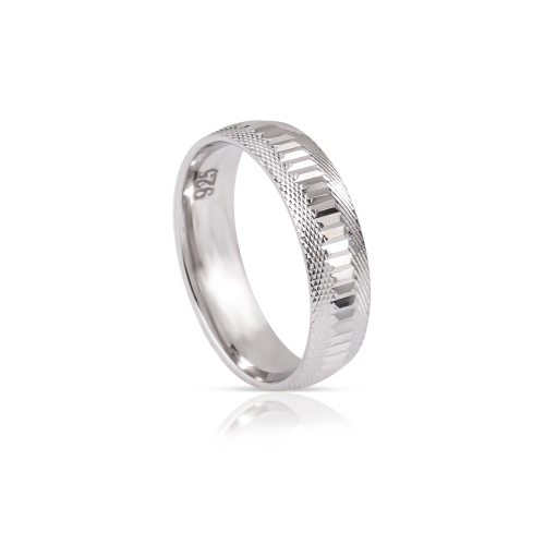 دبلة رجالية فضة موديل 1