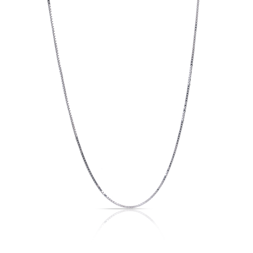 سلسلة فضة سادة مبرومة