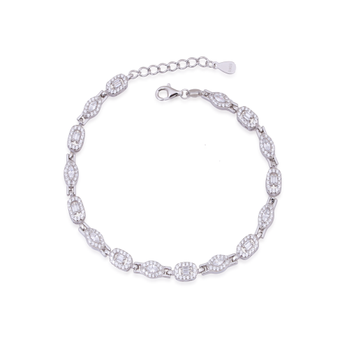 اسورة فضة احجار كرستال