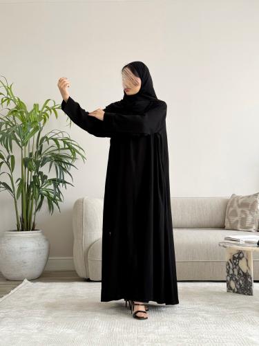 عباية نص كلوش كسرة من الجنب