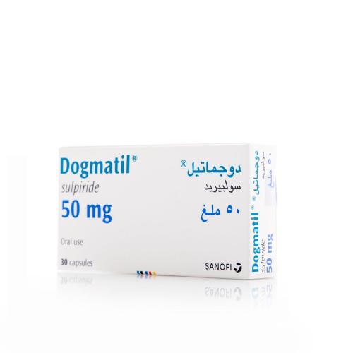 دوجماتيل 50 مجم 30 كبسولة - Dogmatil 50 mg 30 Caps...