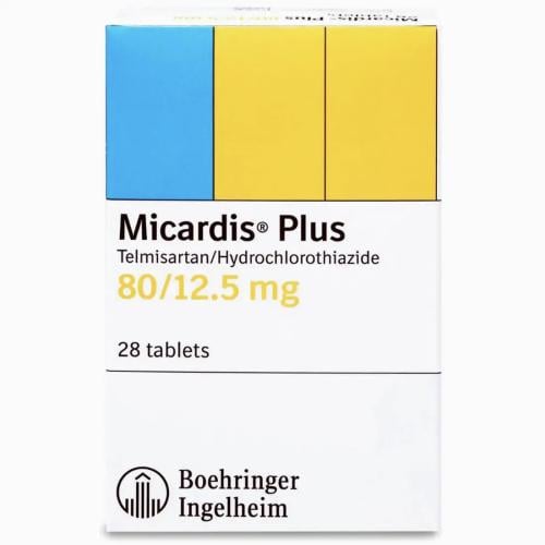 ميكارديس بلس 80 مجم/12.5 مجم 28 قرص - Micardis Plu...