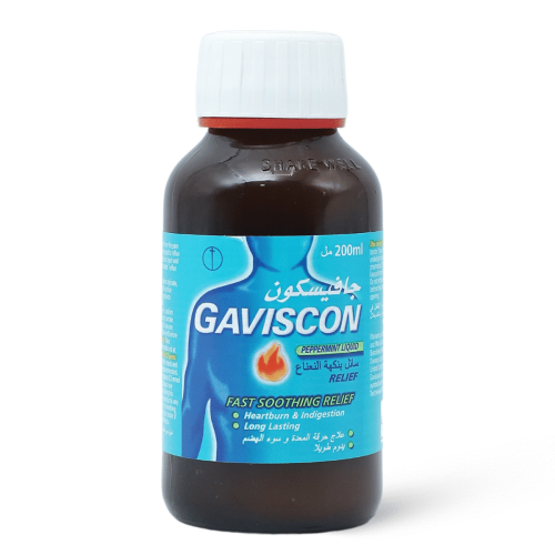 جافيسكون شراب بنكهة النعناع 200 مل - Gaviscon Pepp...