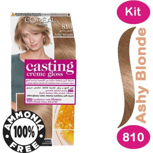كاستينج صبغة شعر اشقر رمادي 810 - Loreal Casting G...
