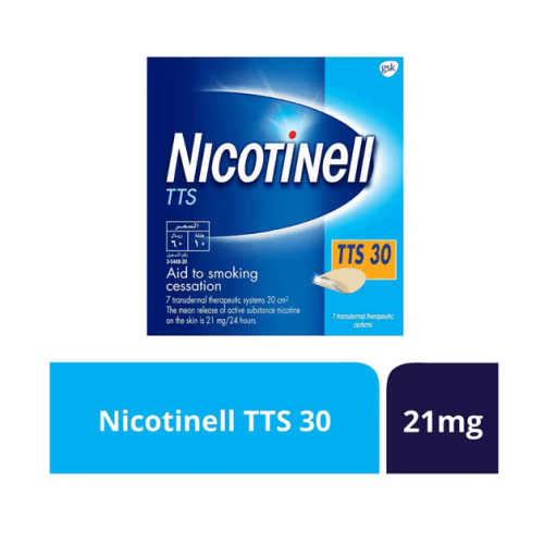نيكوتينيل 30 - 21 مجم 7 لصقات - Nicotinell TTS-30...