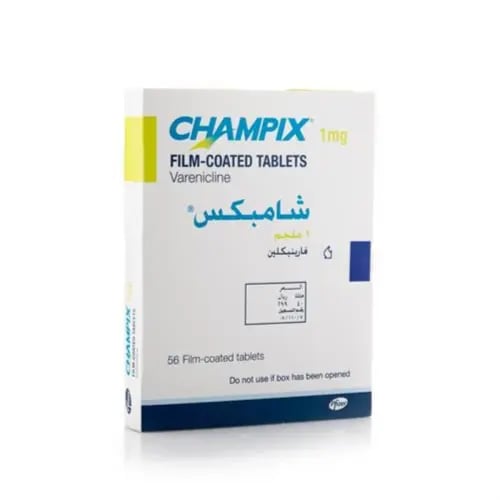 شامبكس 1 مجم 56 قرص - champix 1 MG 56 tablet