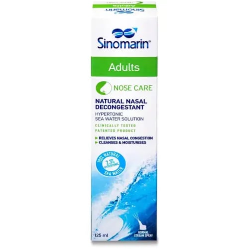 سينومارين بخاخ للانف كبار 125 مل - Sinomarin Nasal...