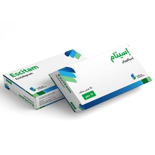 إسيتام 10 مجم 30 قرص - Escitam 10 mg 30 Tablet