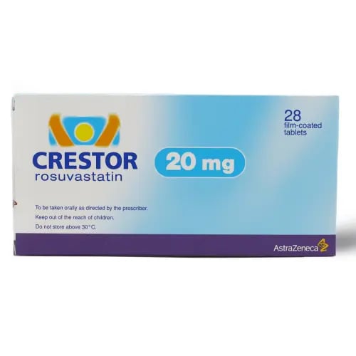 كريستور 20 مجم 28 قرص - Crestor 20 mg 28 Tablet