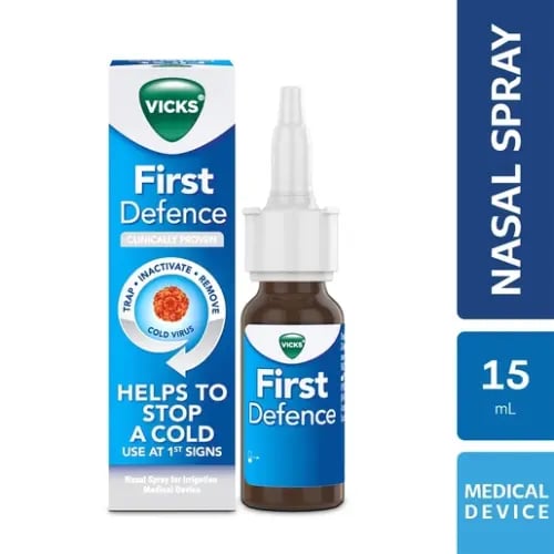فيكس فيرست ديفنس بخاخ البرد للأنف 15 مل - Vicks Fi...
