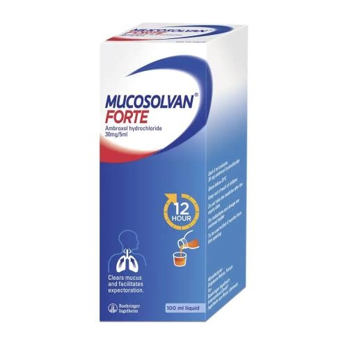 ميكوسولفان فورت 30 مجم شراب 100 مل - Mucosolvan Sy...