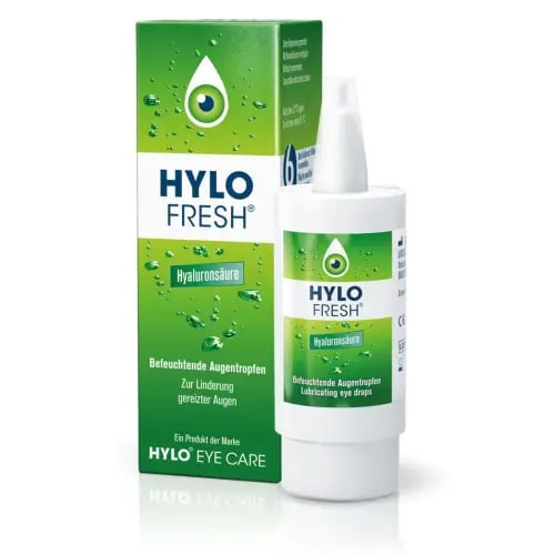 هايلو فريش قطرة عين 10 مل - hylo fresh 10 ml 300 d...
