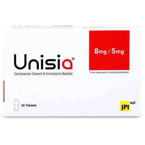يونيجيا 8/5 مجم 30 قرص - Unisia 8/5 mg 30 Tablet
