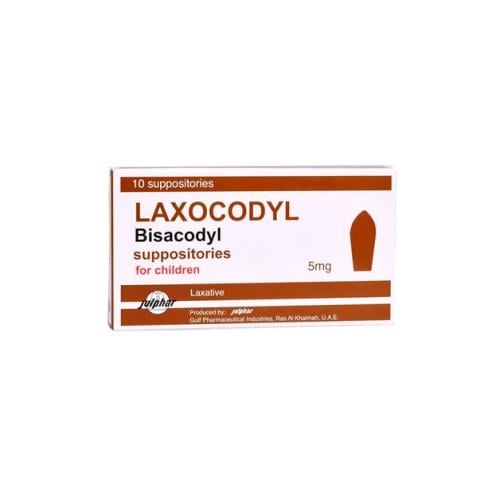 لاكسكوديل تحاميل 5 مجم للاطفال - laxocodyl 5 mg su...