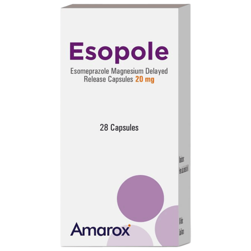 ايسوبول 20 مجم 28 كبسولات - esopole 20 mg 28 tab