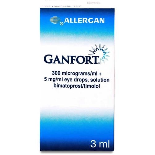 جانفورت قطرة للعين 3 مل - Ganfort Eye Drop 3 ml