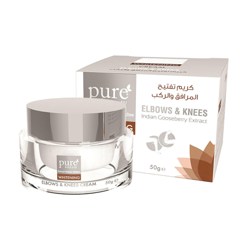 بيور بيوتي كريم تفتيح للكوع والركبة 50 غرام - Pure...