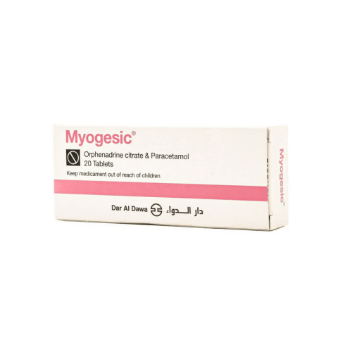 ميوجيسيك 20 قرص - Myogesic 20 Tablet